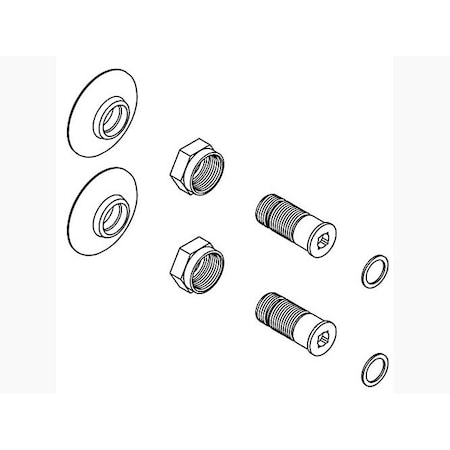 Kohler Kit, Mounting Hardware 1286436-CP